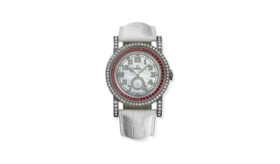 Omega Museum Collection N° 1 "Pilots 1938" Aquarella Rubies