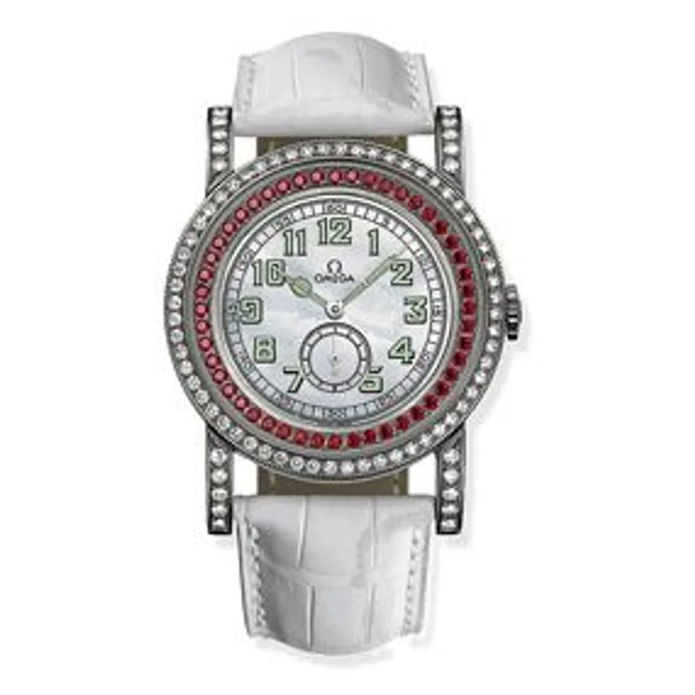 Omega Museum Collection N° 1 "Pilots 1938" Aquarella Rubies