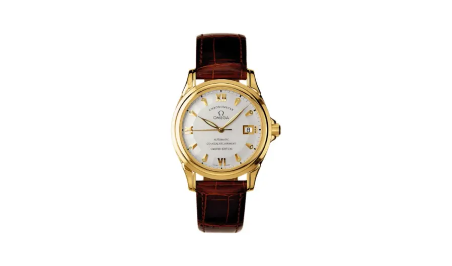 Omega De Ville Co-Axial 37.5 Yellow Gold / Silver / LTD