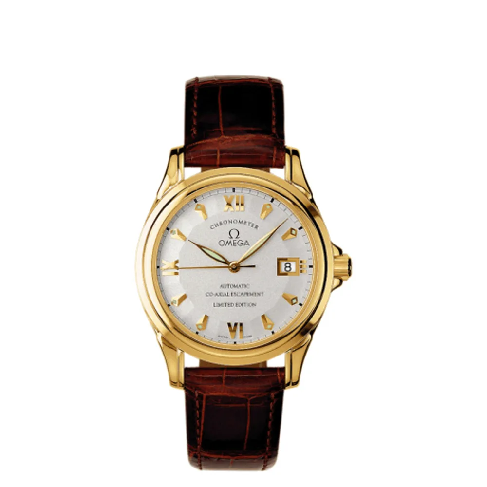 Omega De Ville Co-Axial 37.5 Yellow Gold / Silver / LTD