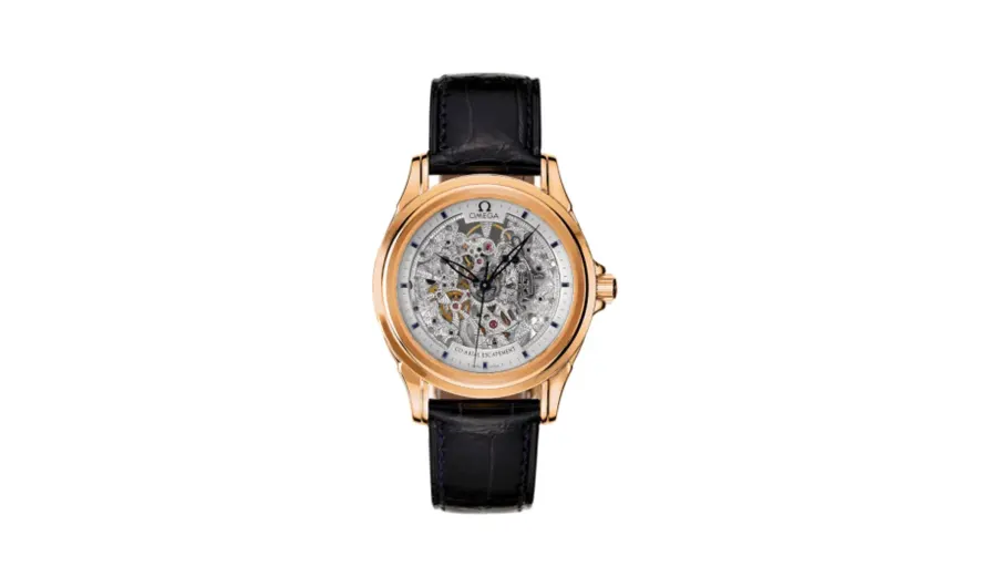 Omega De Ville Co-Axial 37.5 Red Gold / Skeleton
