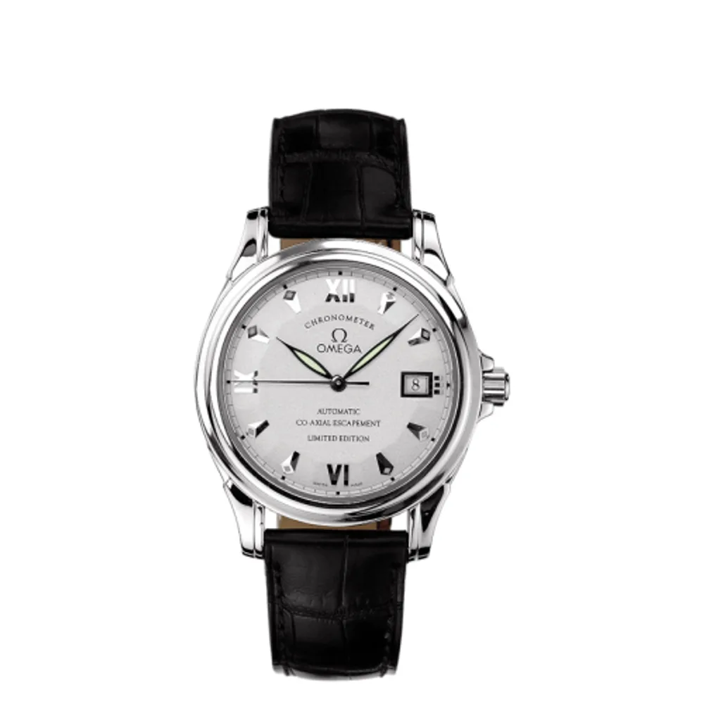 Omega De Ville Co-Axial 37.5 White Gold / Silver / LTD