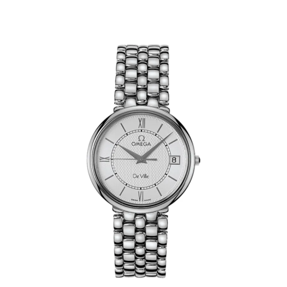 Omega De Ville Classic Quartz 33 Stainless Steel / Silver / Bracelet
