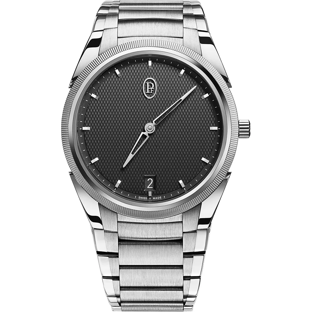 Parmigiani Fleurier Tonda PF Minute Rattrapante Steel Platinum Sand Grey