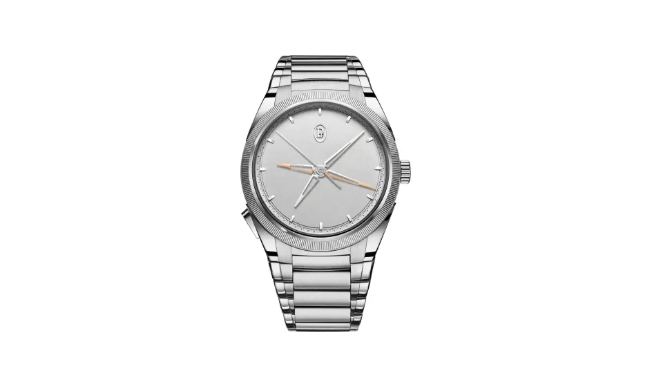 Parmigiani Fleurier Tonda PF Chronographe Mysterieux Steel Platinum Mineral Blue