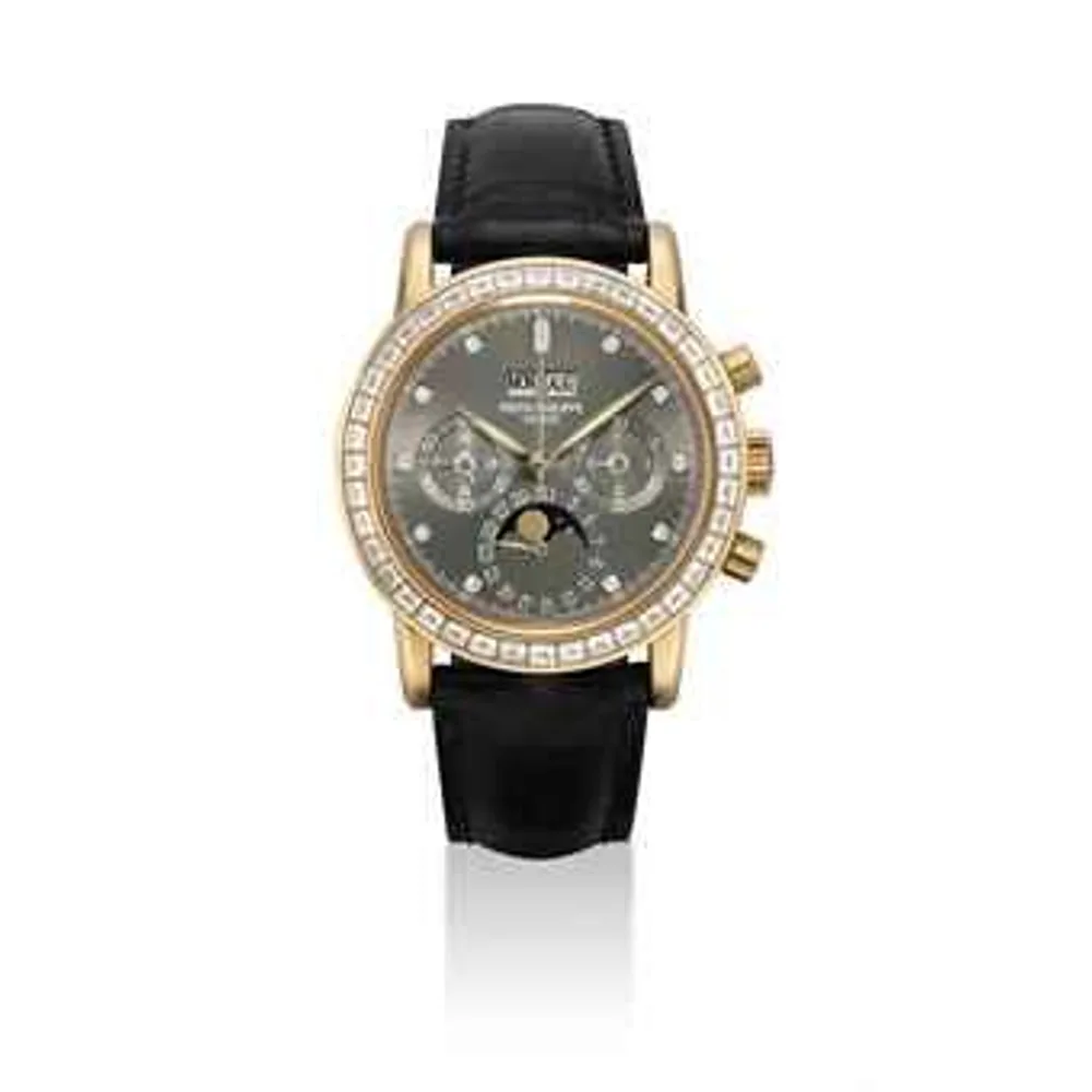 Patek Philippe Grand Complications Perpetual Calendar Chronograph 3990 Rose Gold / Slate