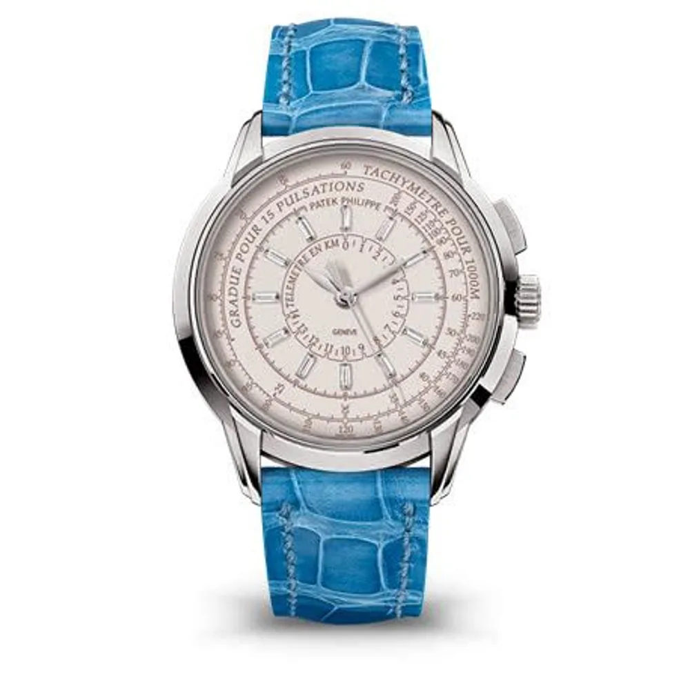 Patek Philippe Complications Multi-Scale Chronograph 4675 White Gold / 175th Anniversary