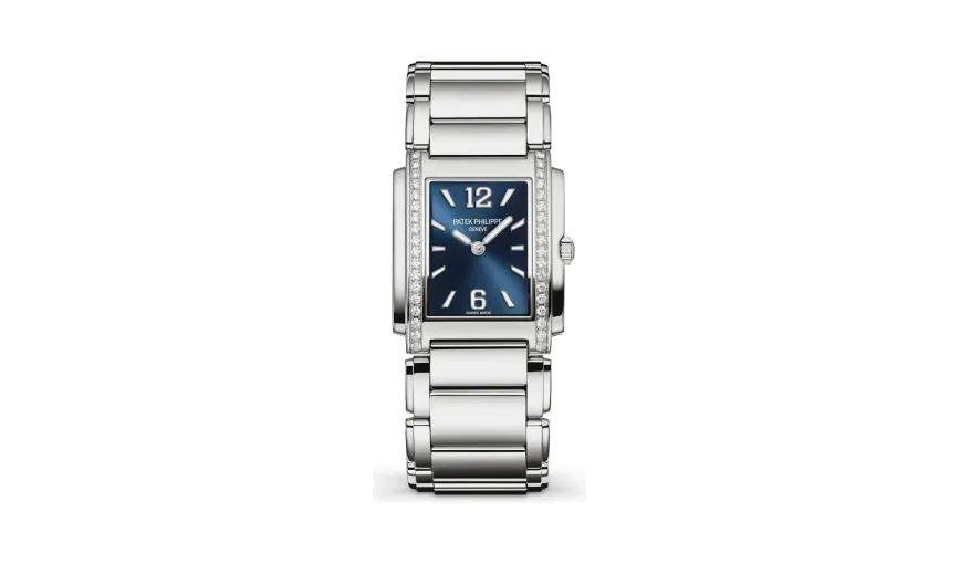 Patek Philippe Twenty~4, Steel, Blue dial