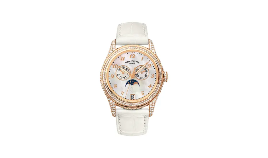 Patek Philippe Complications Annual Calendar 4937 Rose Gold Diamond White Mother of Pearl
