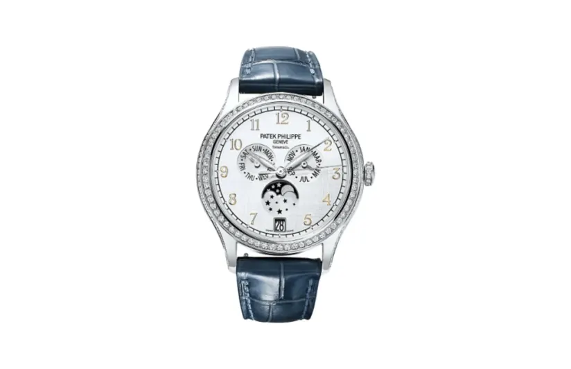 Patek Philippe Complications Annual Calendar 4947 Tiffany White Gold / Silver