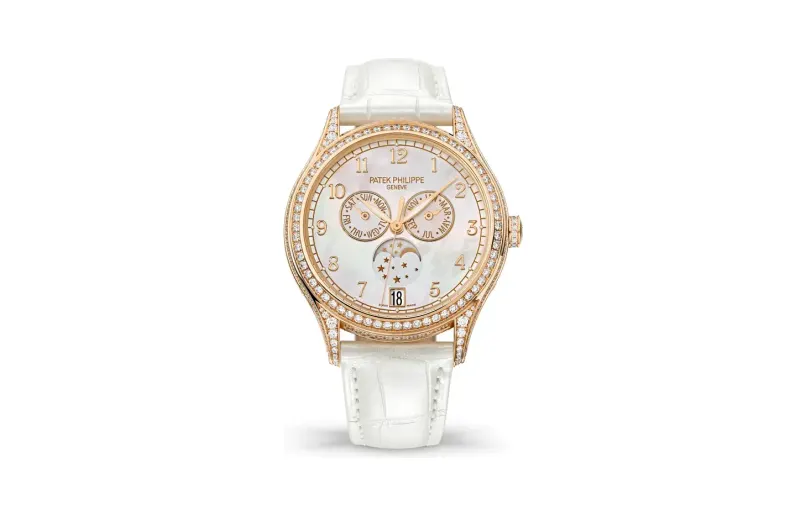 Patek Philippe Complications, Rose gold, White dial