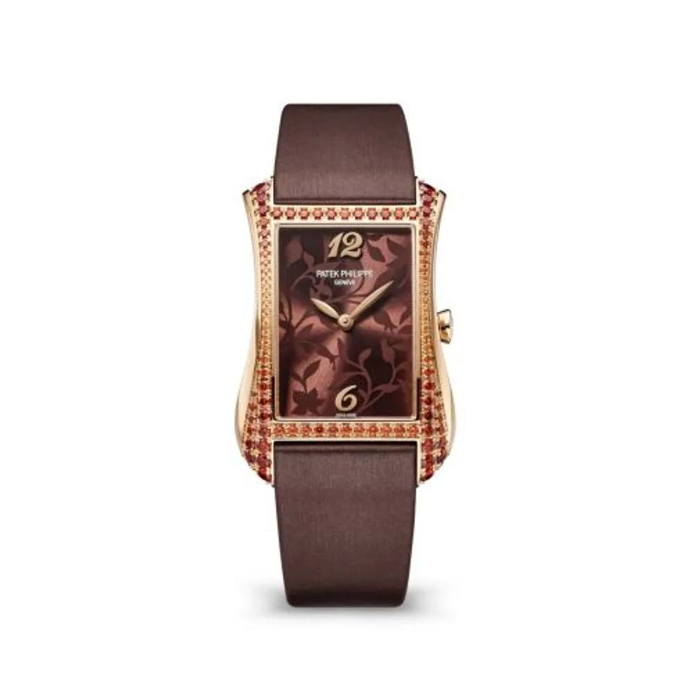 Patek Philippe Gondolo Serata Rose Gold - Spessartite / Brown Floral