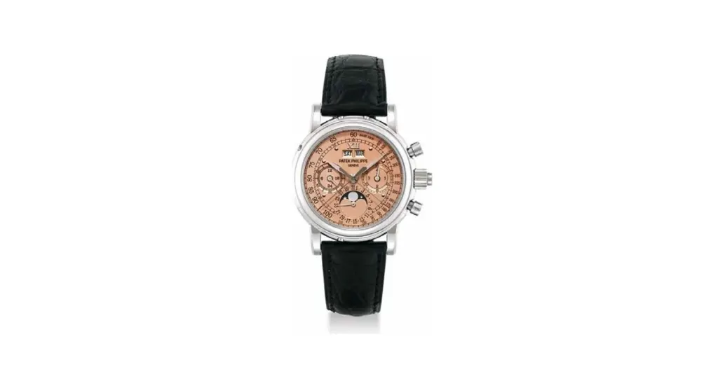 Patek Philippe Grand Complications Perpetual Calendar Split Seconds Chronograph 5004G Salmon