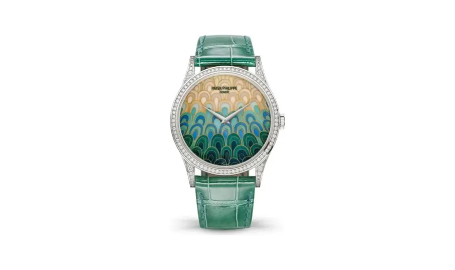 Patek Philippe Calatrava 5077 Kimono with a Wavy Pattern
