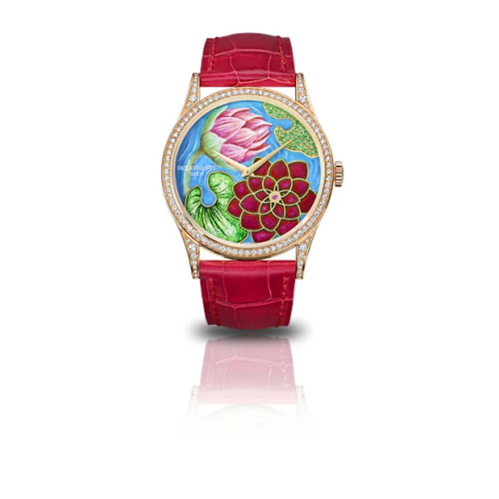 Patek Philippe Calatrava 5077 Water Lilies and Lotus