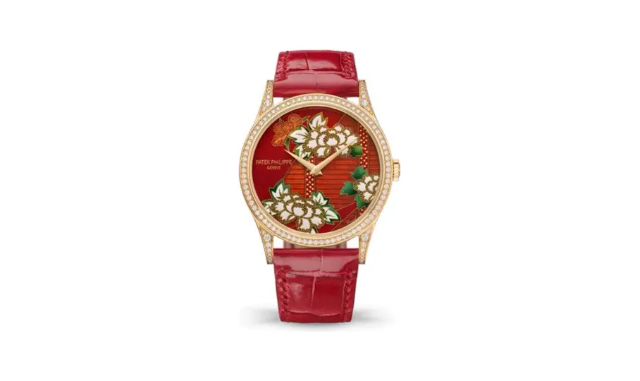 Patek Philippe Calatrava 5077 Kimonos with Floral Patterns