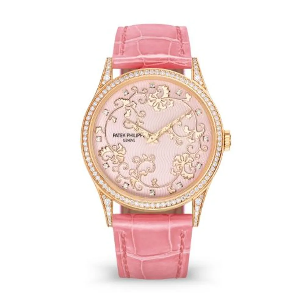 Patek Philippe Calatrava 5077R Pictures in Relief / Floral Scrolls