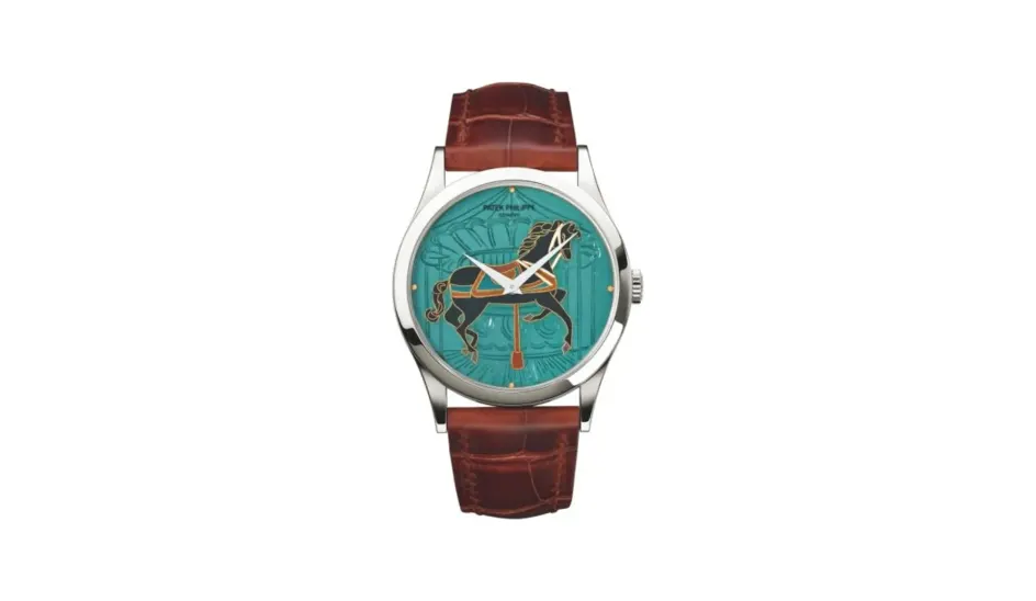 Patek Philippe Calatrava 5077 Carousel Turquoise