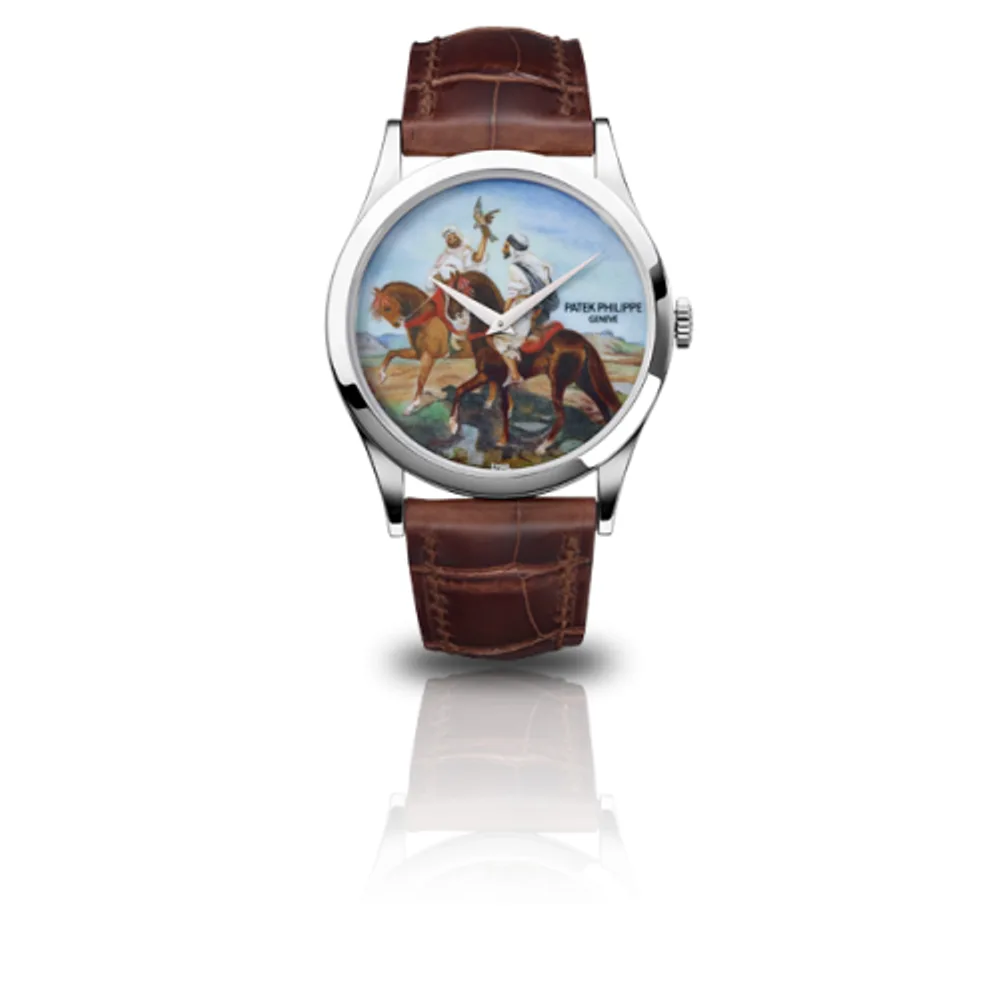 Patek Philippe Calatrava 5077 Falcon Hunting