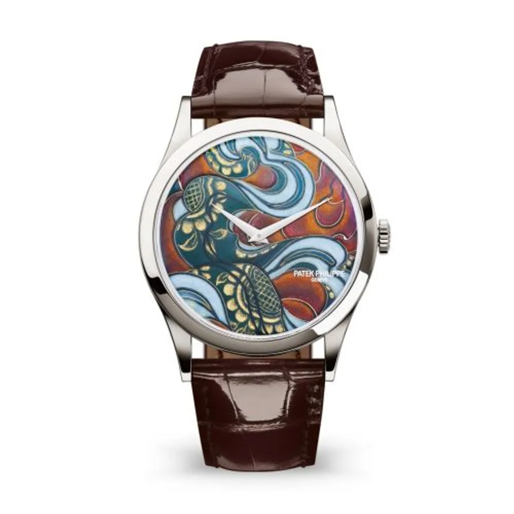 Patek Philippe Calatrava 5077P Bhutan Textiles