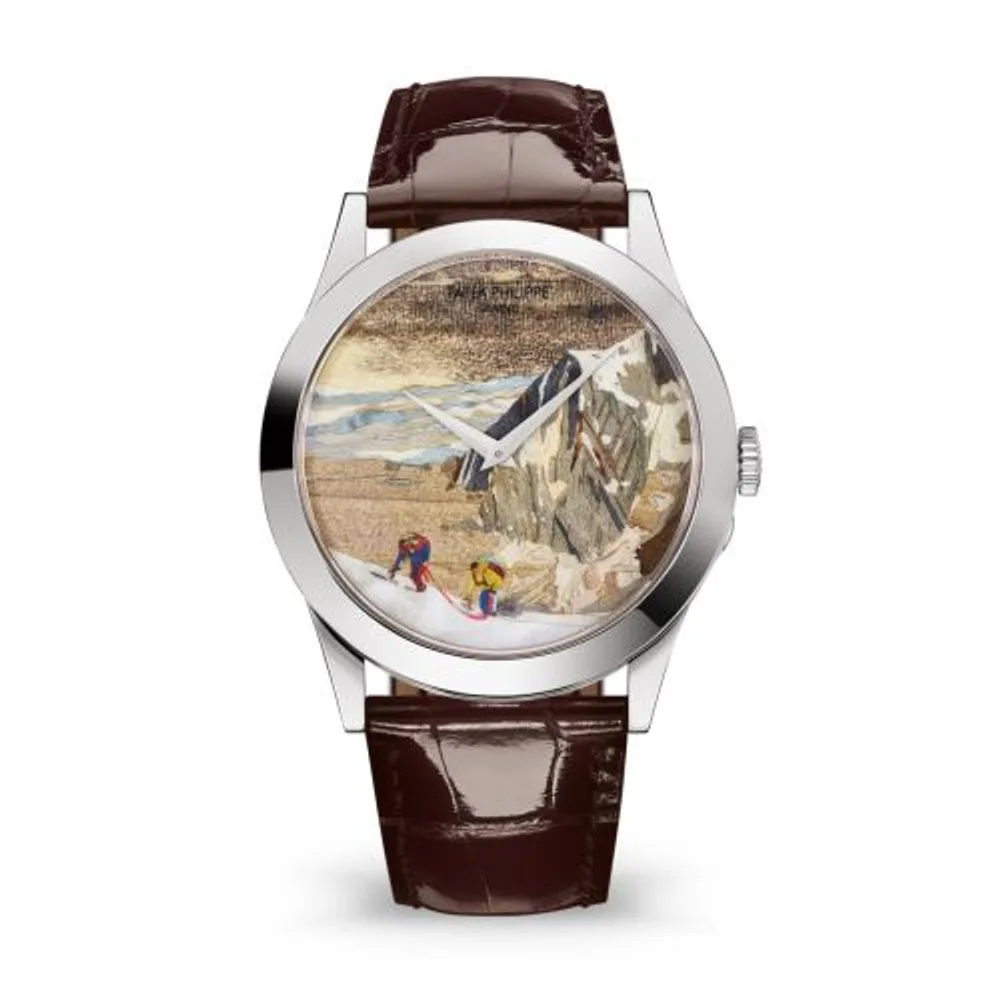 Patek Philippe Calatrava 5089 Swiss Alps / Roped Alpinists