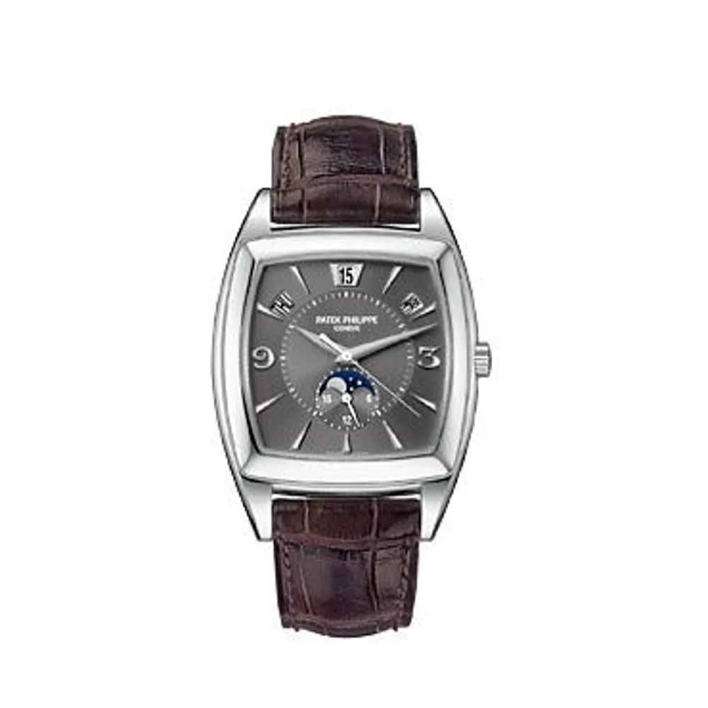 Patek Philippe Complications Gondolo Calendario 5135 White Gold / Grey