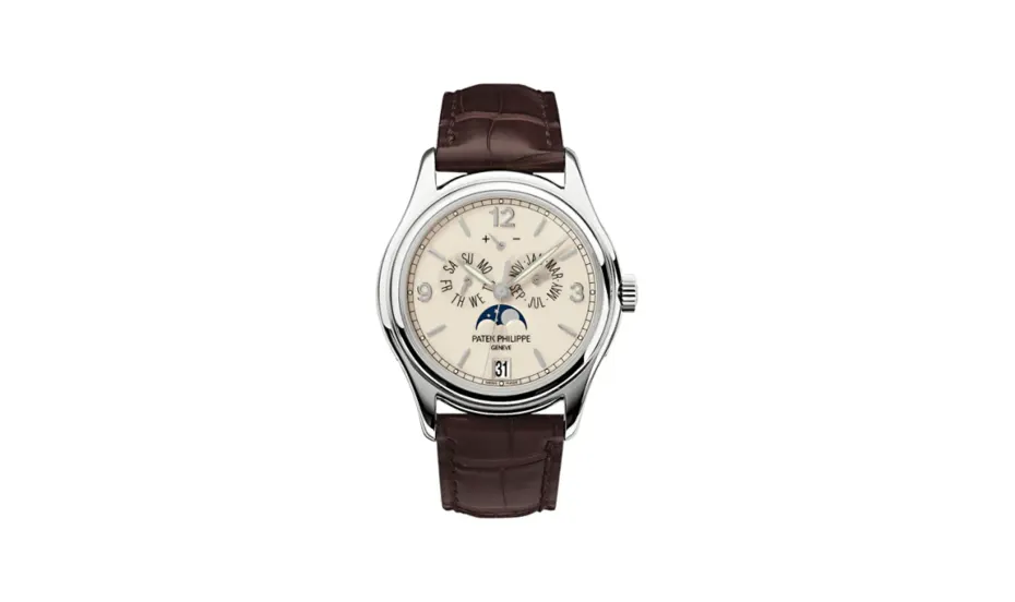 Patek Philippe Complications Annual Calendar 5146 White Gold / Cream