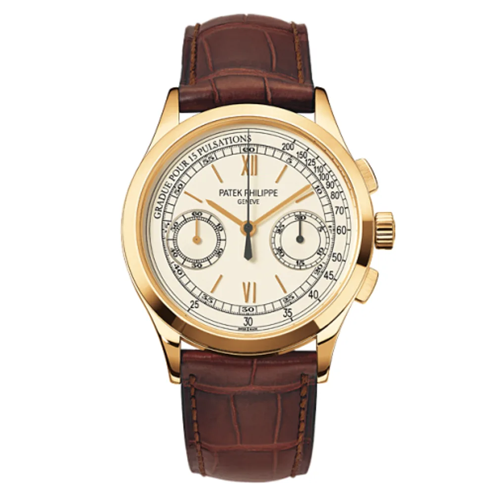 Patek Philippe Complications Chronograph 5170 Yellow Gold / Silver