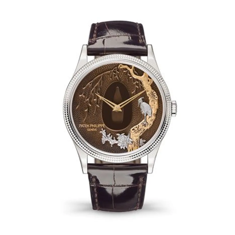 Patek Philippe Calatrava 5177 Tsuba – Bird and Branches
