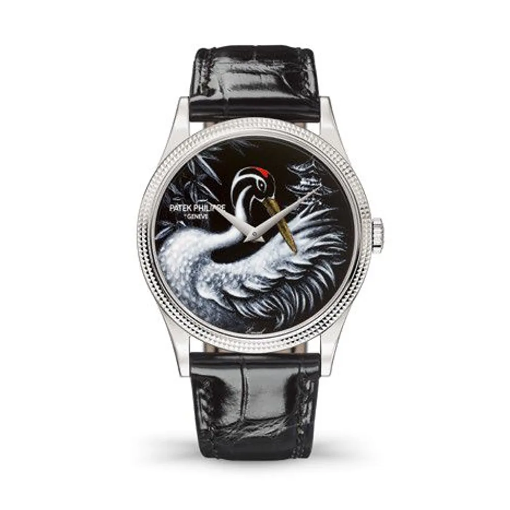 Patek Philippe Calatrava 5177 Red-Crowned Cranes
