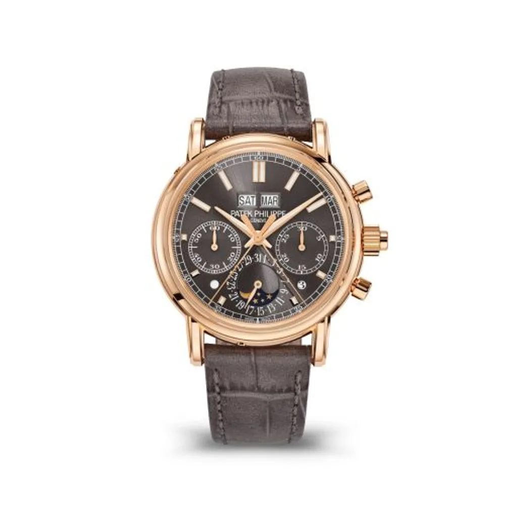 Patek Philippe Grand Complications Perpetual Calendar Split-Seconds Chronograph 5204 Rose Gold / Slate
