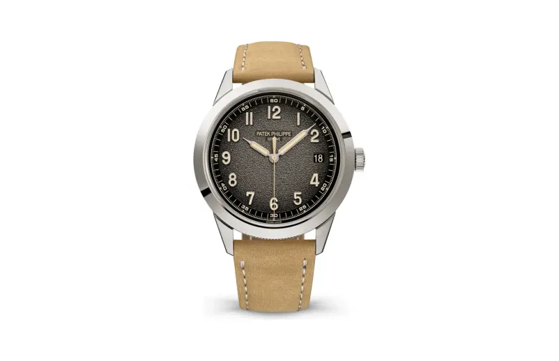 Patek Philippe Calatrava, White gold, Charcoal grey dial