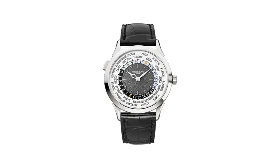 Patek Philippe Complications World Time 5230 White Gold / Grey / Hong Kong