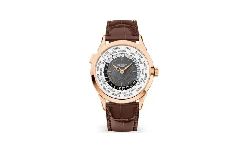 Patek Philippe Complications World Time 5230R Rose Gold / Grey / Beijing