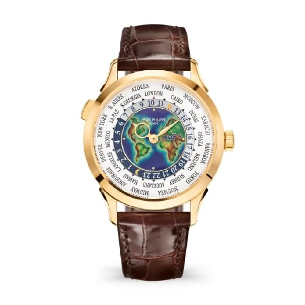 Patek Philippe Complications World Time 5231 Yellow Gold / America's, Europe and Africa