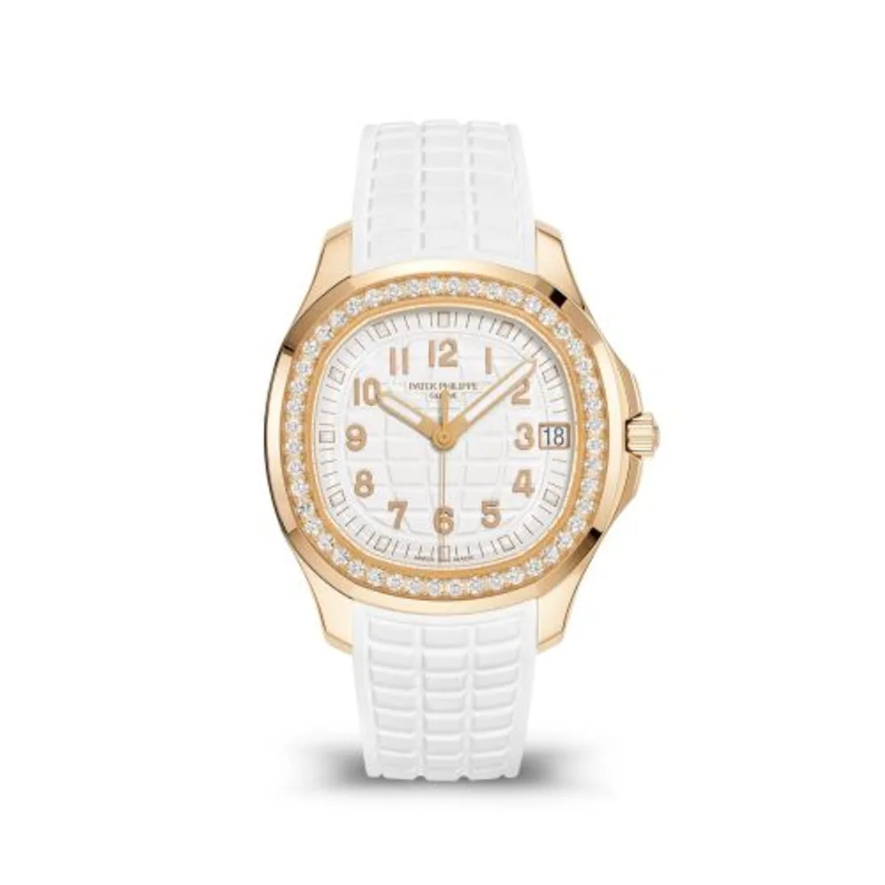 Patek Philippe Aquanaut Luce Self-Winding Rose Gold / White