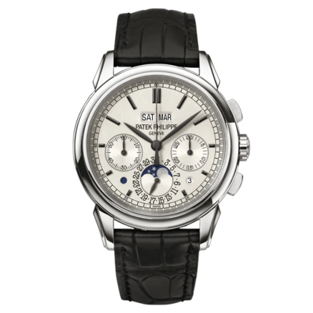 Patek Philippe Grand Complications Perpetual Calendar Chronograph 5270 White Gold / Silver