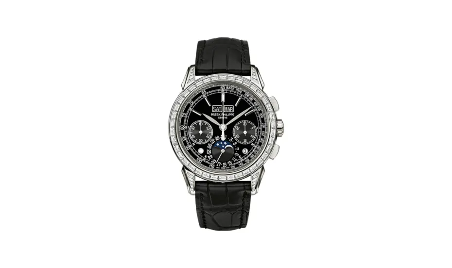 Patek Philippe Grand Complications Perpetual Calendar Chronograph 5271 Platinum / Black