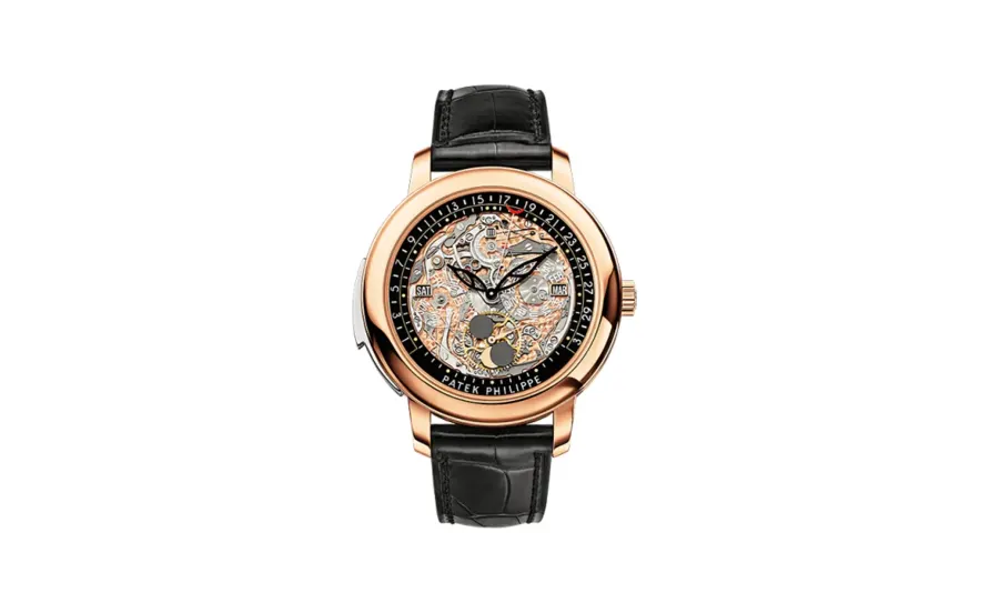 Patek Philippe Grand Complications Minute Repeater Perpetual Calendar 5304 Rose Gold / Skeleton