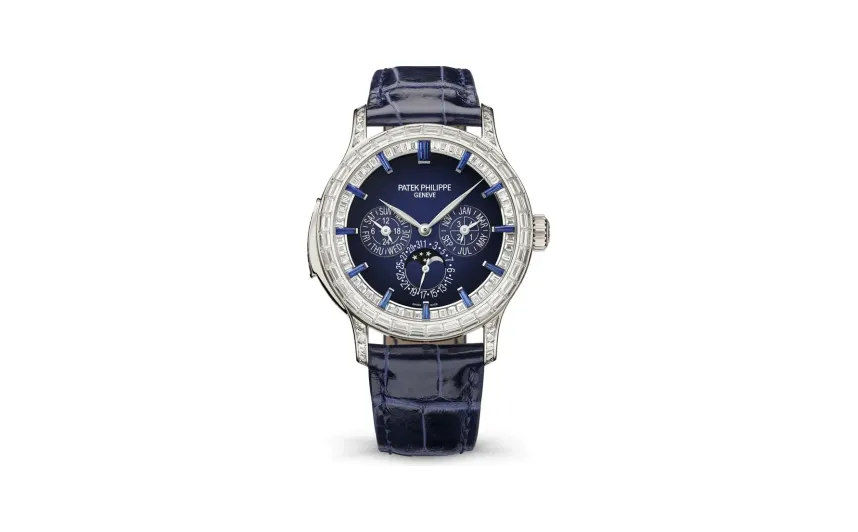 Patek Philippe Grand Complications, Platinum, Blue dial