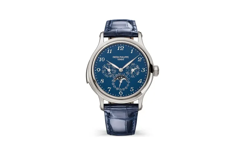 Patek Philippe Grand Complications, White gold, Blue dial