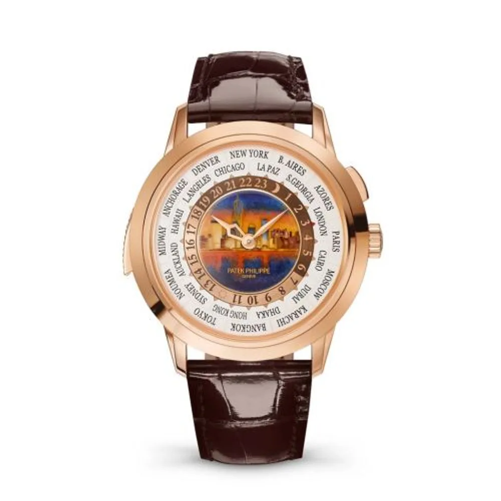 Patek Philippe Grand Complications World Time Minute Repeater Rose Gold / New York Nighttime