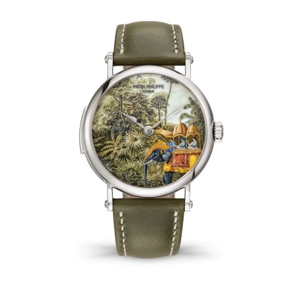 Patek Philippe Grand Complications Tourbillon Minute Repeater 5538 Jungle in Bengal