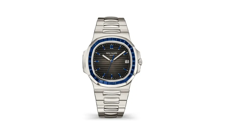Patek Philippe Nautilus, Platinum, Charcoal grey dial