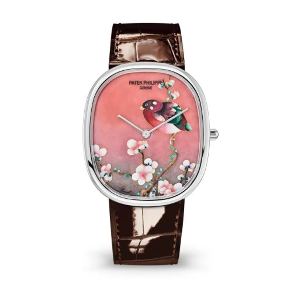 Patek Philippe Golden Ellipse 5738 White Gold / Japanese Prints