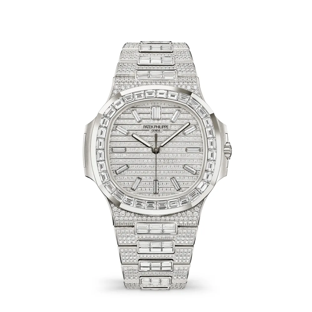 Patek Philippe Nautilus, White gold
