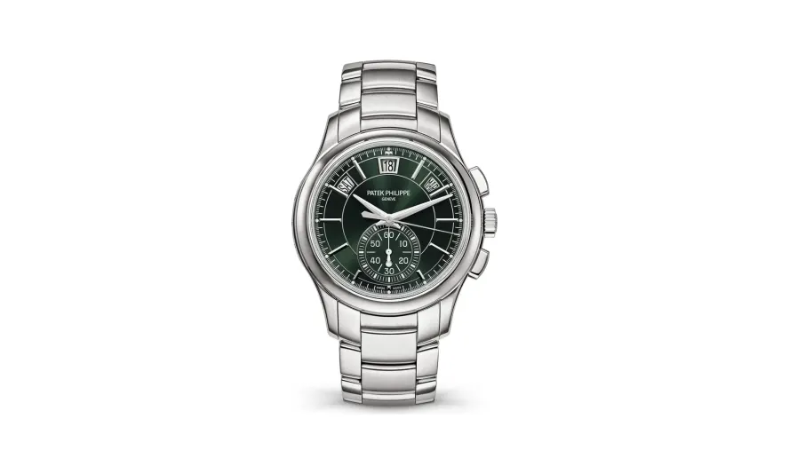 Patek Philippe Complications, Steel, Olive green dial