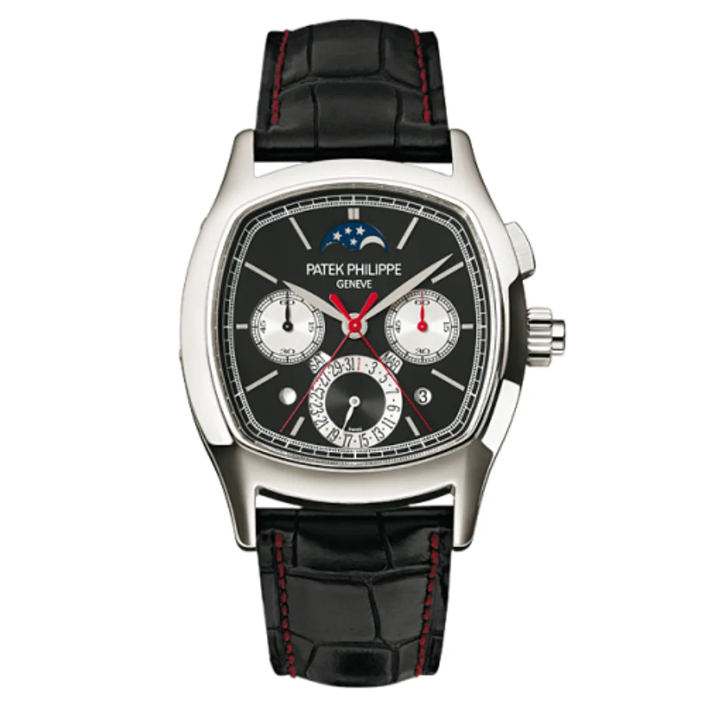 Patek Philippe Grand Complications Perpetual Calendar Split-Seconds Chronograph 5951P Black / Silver