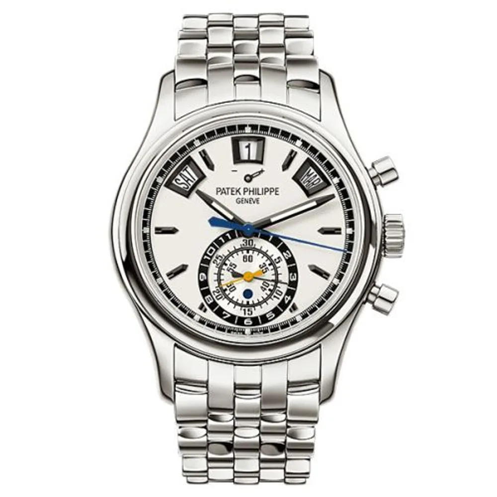 Patek Philippe Complications Annual Calendar Chronograph 5960 Stainless Steel / Leicester