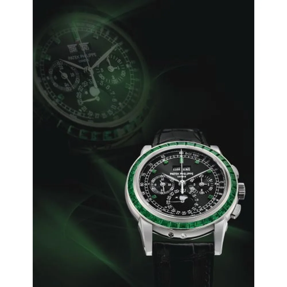 Patek Philippe Grand Complications Perpetual Calendar Chronograph 5971 Emerald